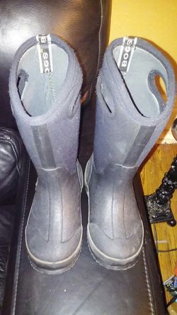 Kids bogs rubber boots 30 degrees