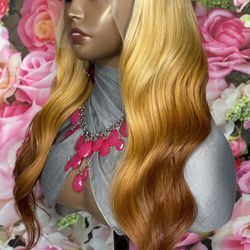22” Human Hair Wig 13x6 It Was A 613 $255