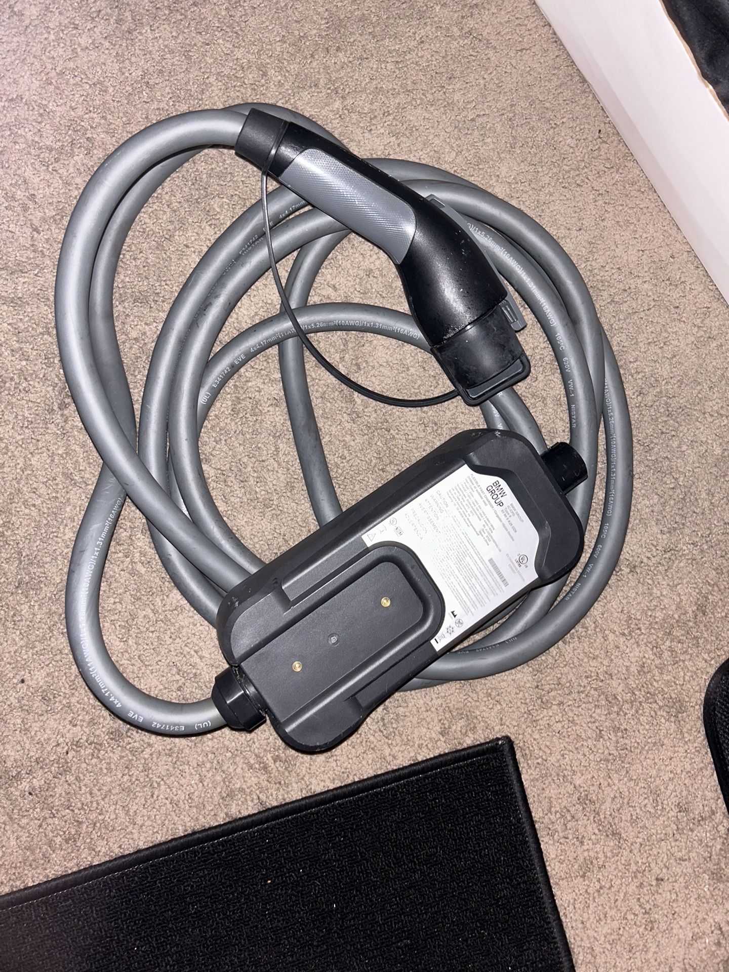 Portable Electric BMW charger 
