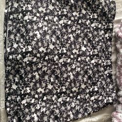 Floral Mini Skirt