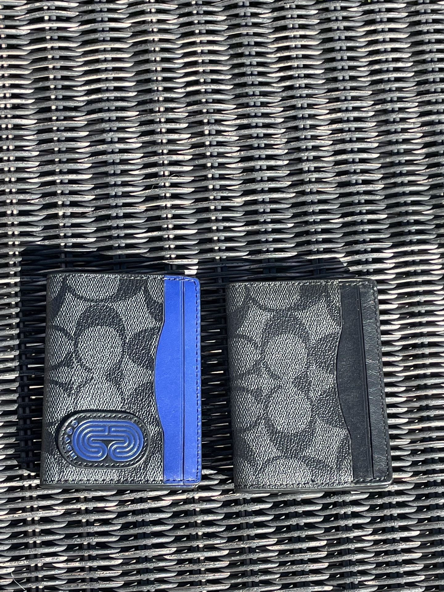 Coach Leather Wallets $85 Take Both