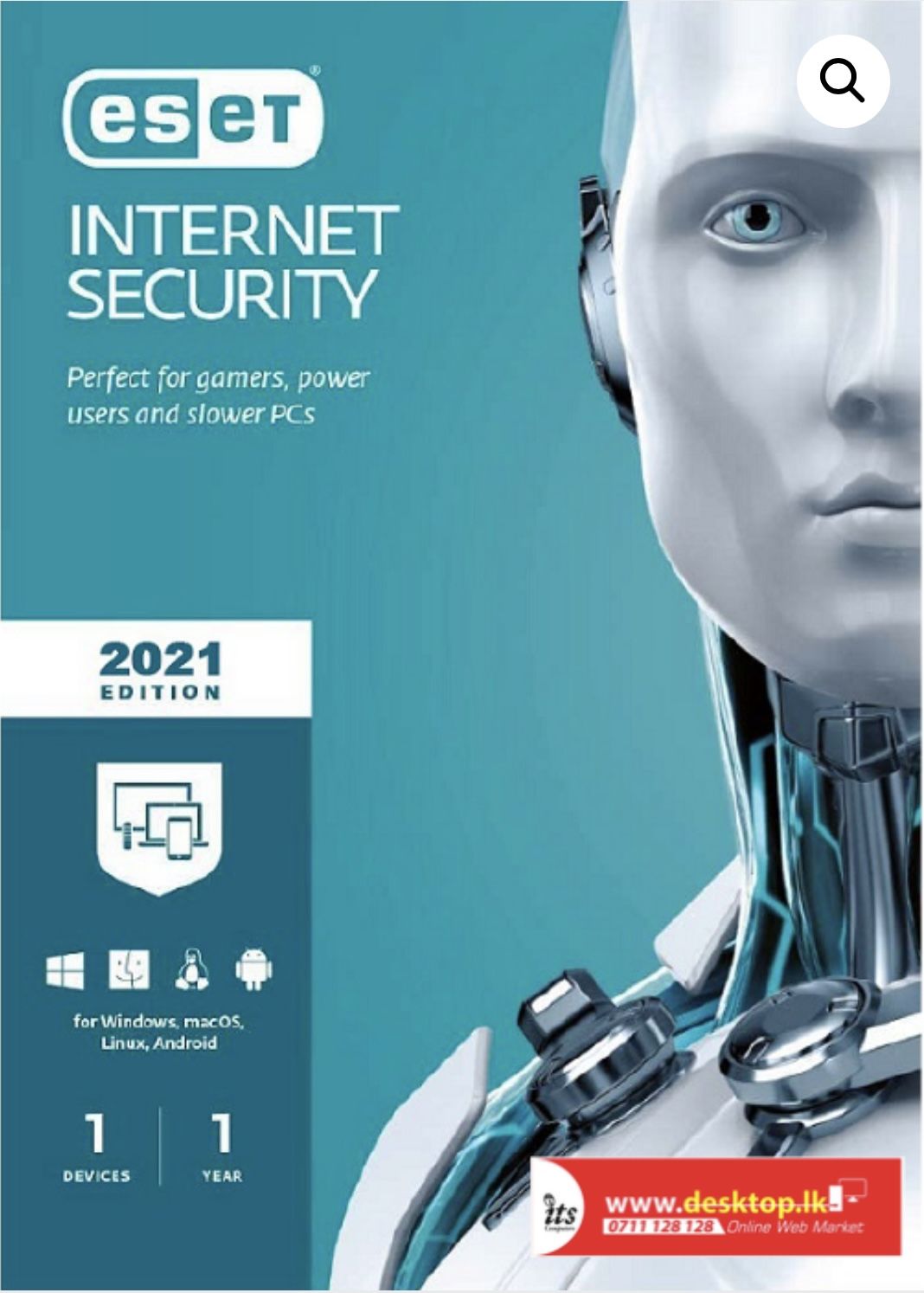 ESET INTERNET SECURITY - 2023 - 1,2 Years