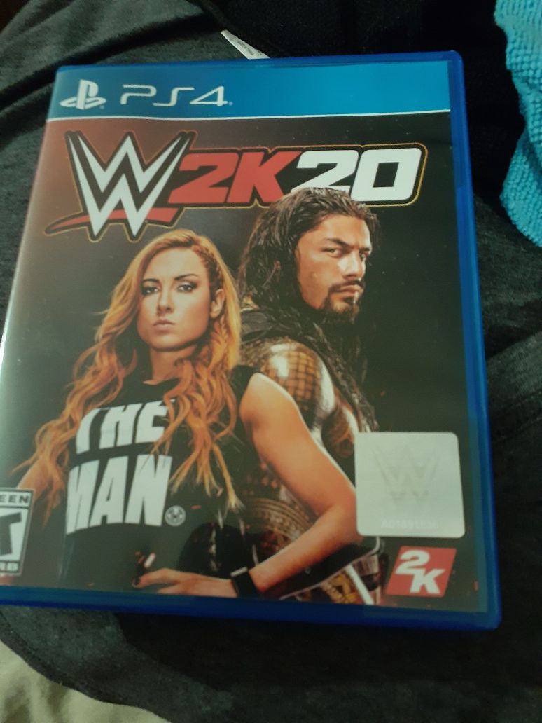 Wwe 2k20 ps4 game