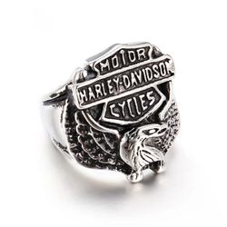 Harley Davidson Eagle ring