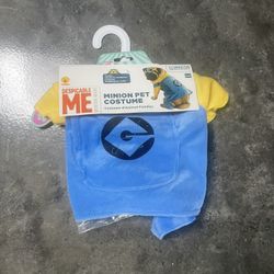 Halloween Minion Pet Costume Size Small Brand New