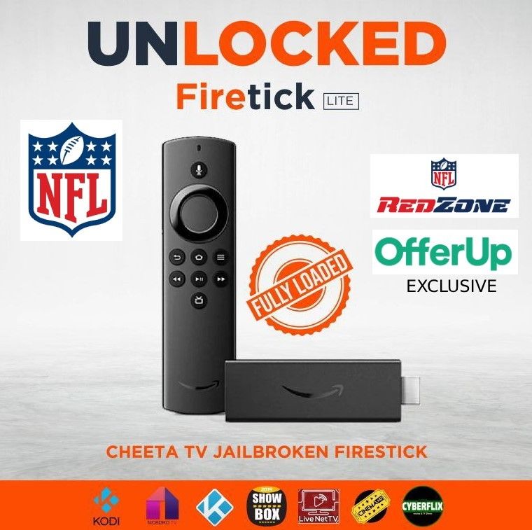 Unlocked Amazon Firestick With Free RedZone