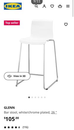 PAIR of IKEA Barstools