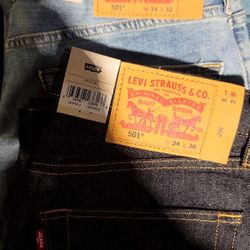 2 Levi's 501 