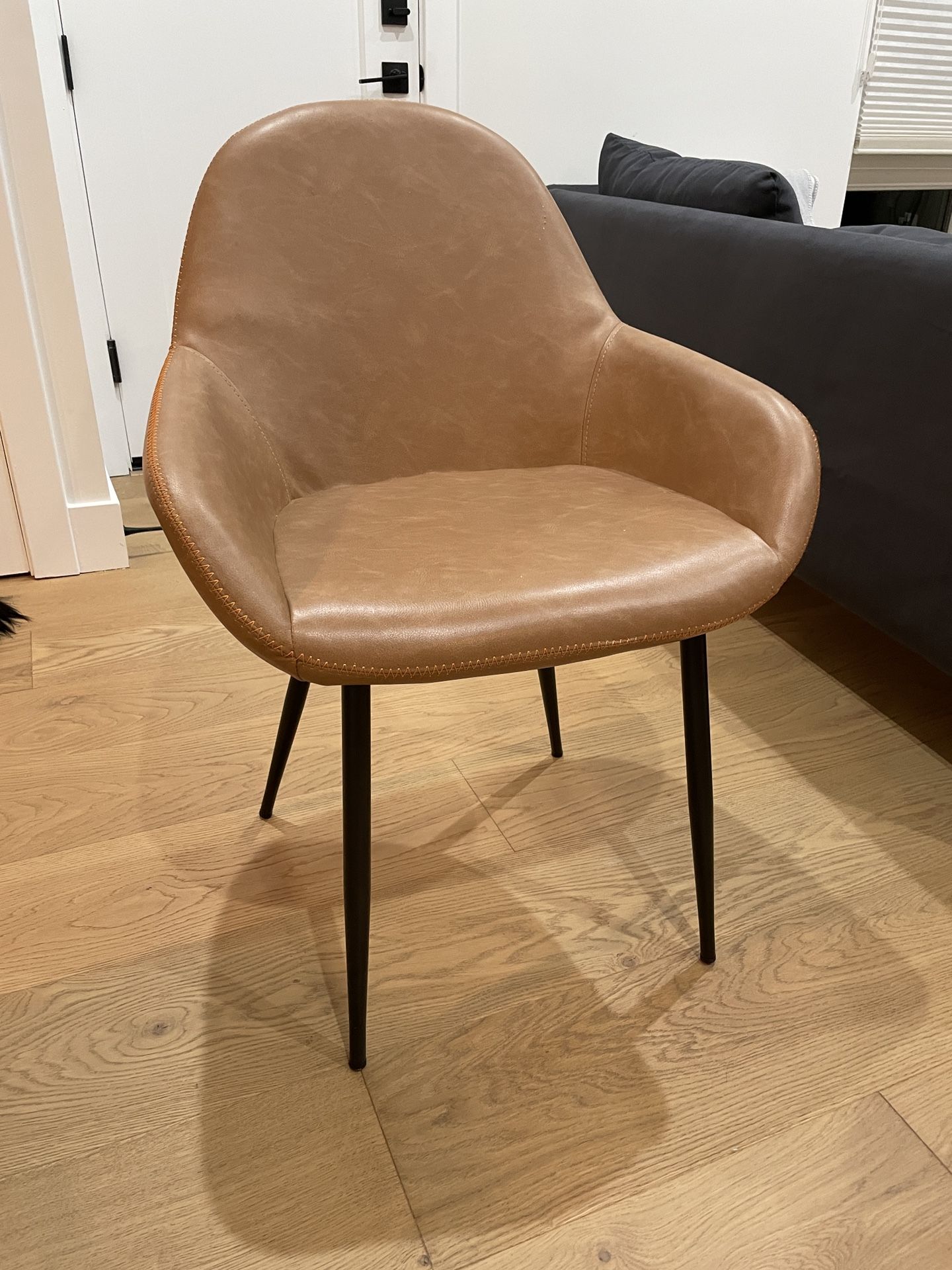 Urban Outfitters Remy Faux Leather Arm Chair