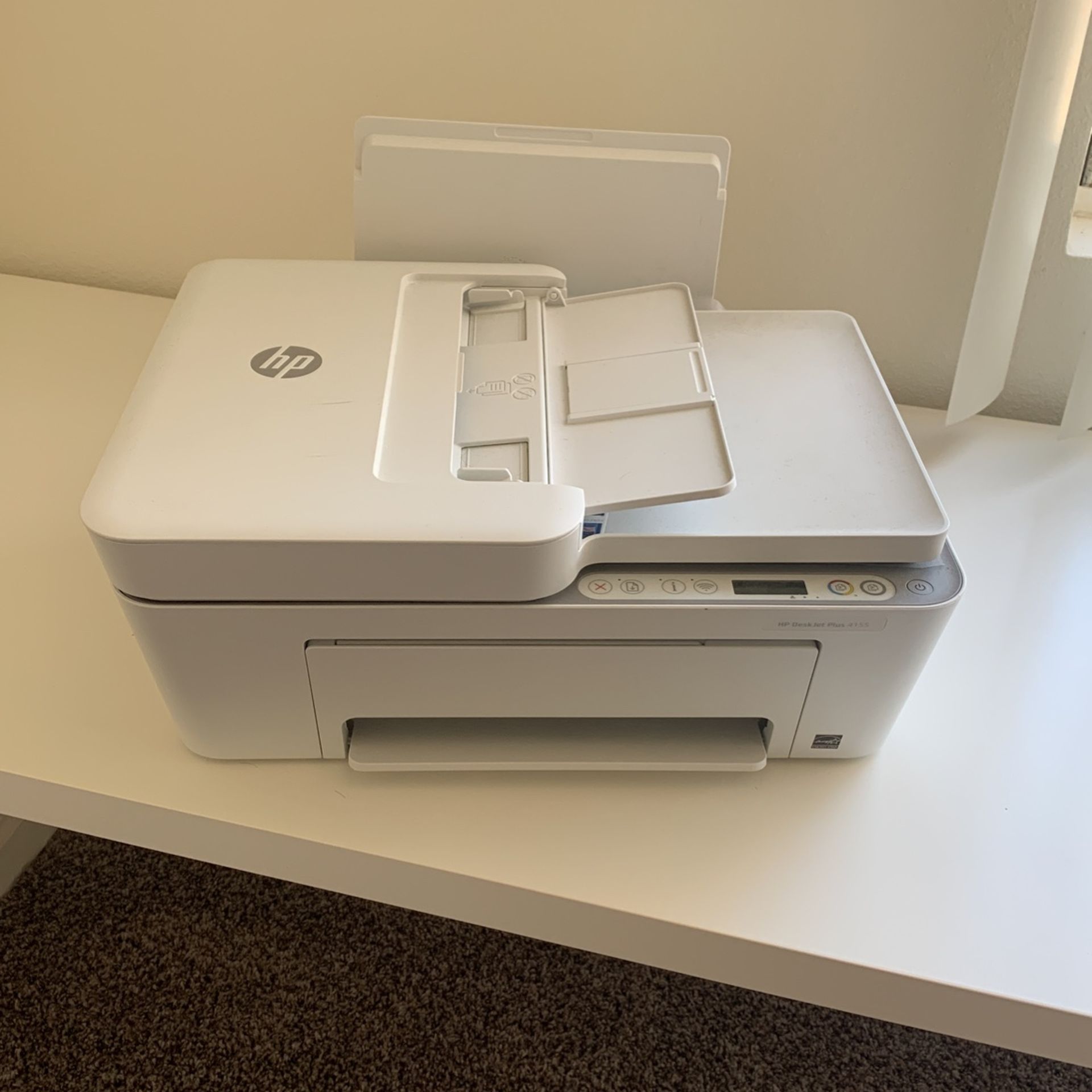 Hp Printer HP DeskJet 4155e Wireless All-In-One Color Printer, Scanner,  Copier with Instant Ink and HP+ (26Q90A) for Sale in Whittier, CA - OfferUp