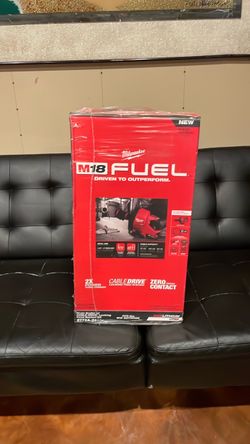 New Milwaukee M18 FUEL drain snake w/CABLE DRIVE locking feed system kit - Comes with BATTERY CP2.0 and CHARGER