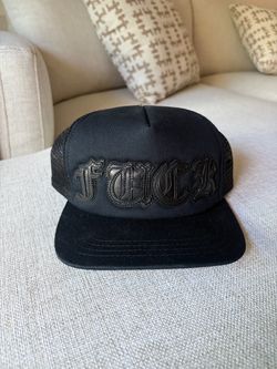 Chrome Hearts Leather Patch Trucker Hat