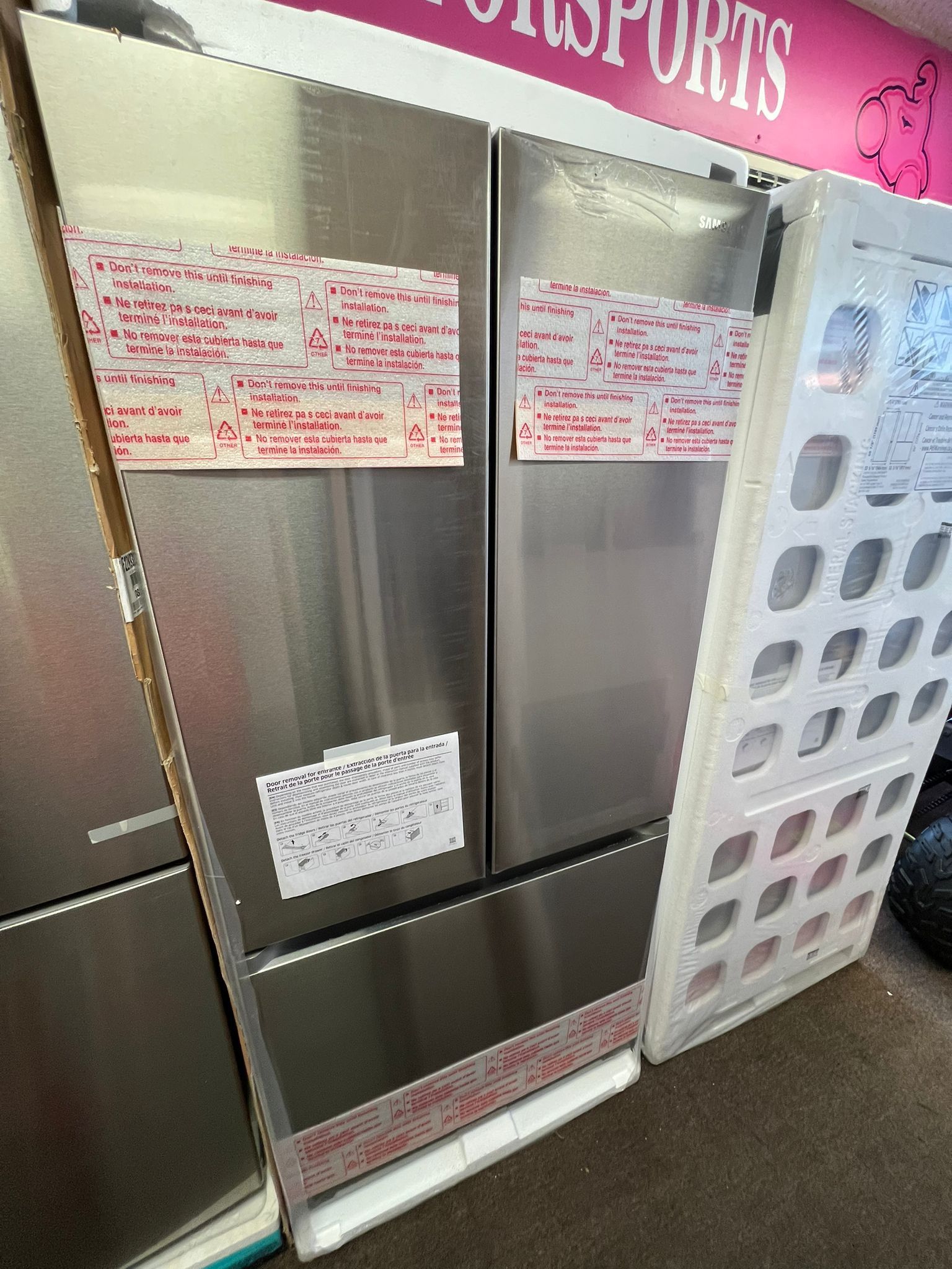 NEW REFRIGERATOR
