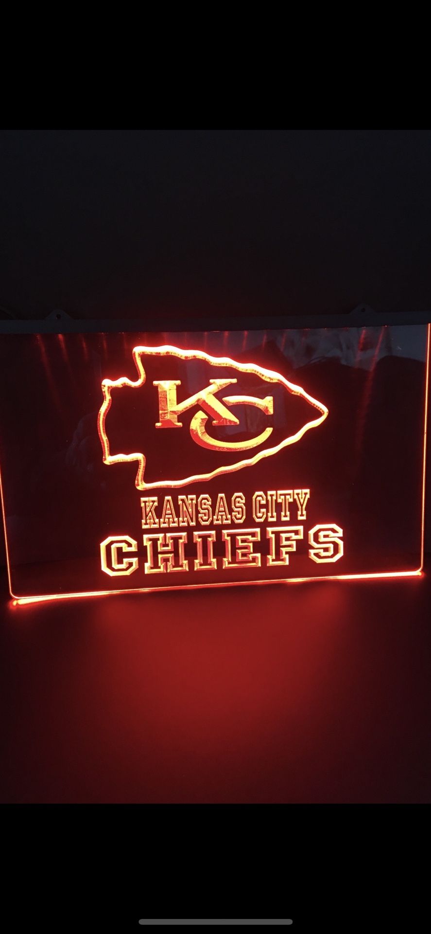 Chiefs LED Lighted Sign