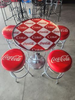 Coca Cola Pub Table 