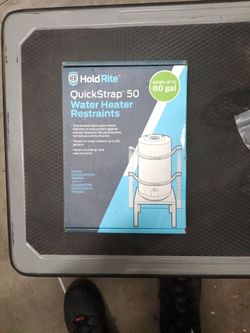 NEW IN BOX QuickStrap 50 Water Heater Retraints HoldTite