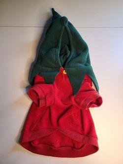 Dog Chili Pepper Costume Size M/L