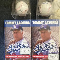 Dodgers Tommy Lasorda Signed Merch