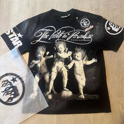 Hellstar Path To Paradise Black Tee Size Small
