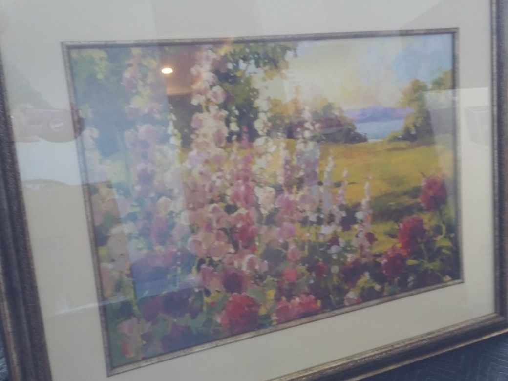 Large Beautiful Pastel Picture
