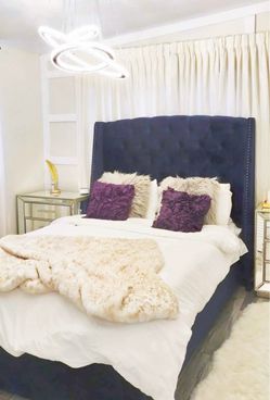Queen bed frame
