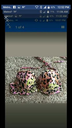 Victoria secret bikini top 34d