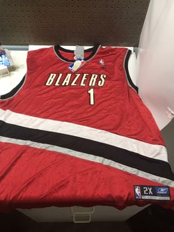 Derek Anderson Trail Blazers NBA Basketball Jersey Men's sz XXL Reebok NWT Vinta