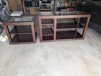 Sofa table and end table