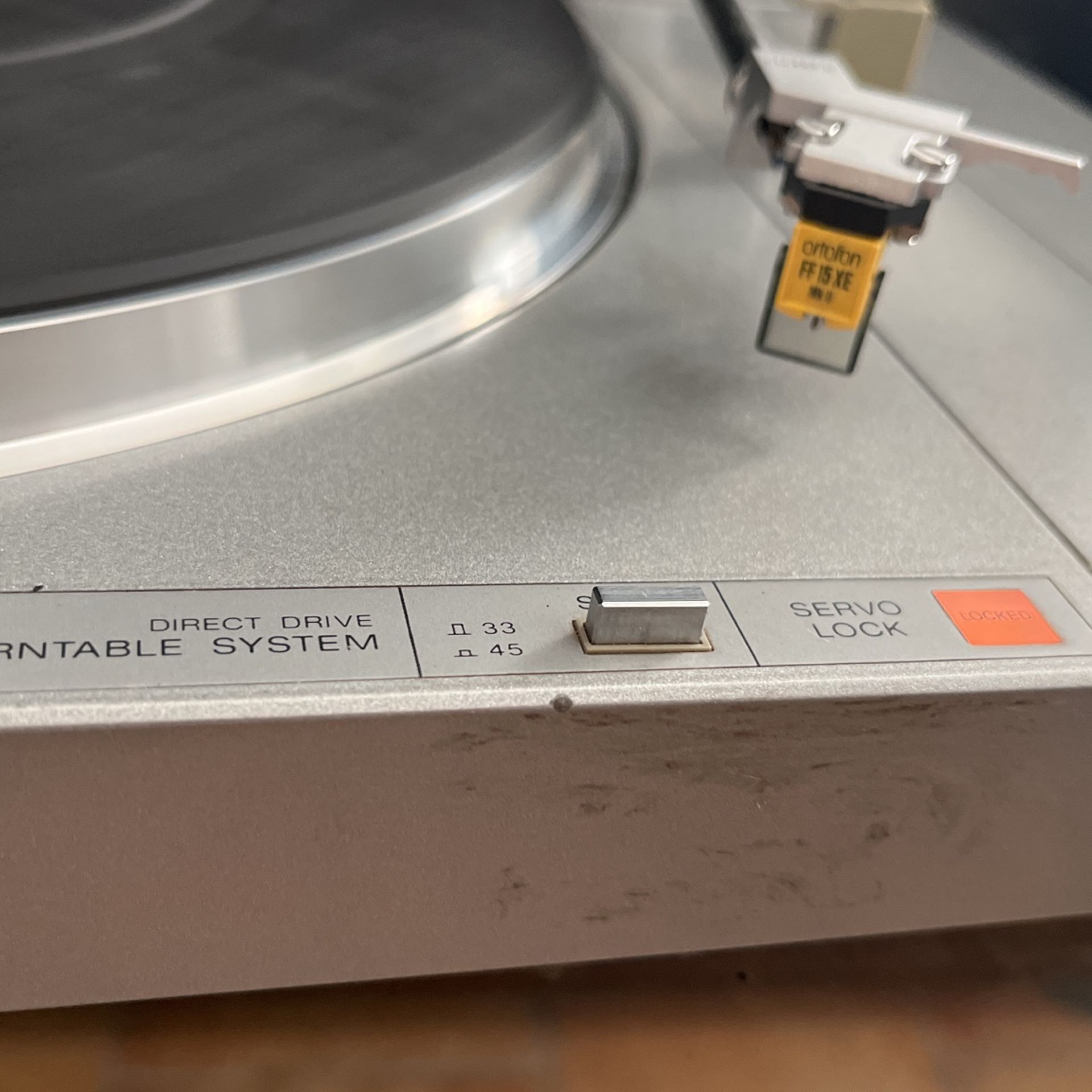 Sony PSLX2 Direct Drive HIFI Automatic Stereo Turntable With Oritofon