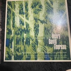 An Interview With Heny David Thoreau 1964 LP