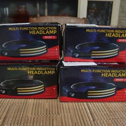 LED White Headlight Headband Flashlight Rechargeable Mechanic PC Work Light Home Office School A