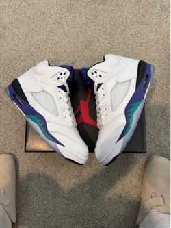 Jordan 5 grape size 9.5