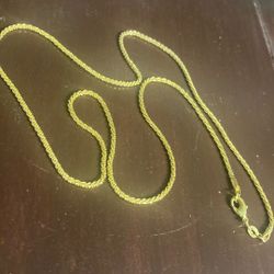 20k Gold Necklace 