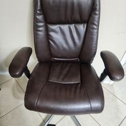 New leather chair 