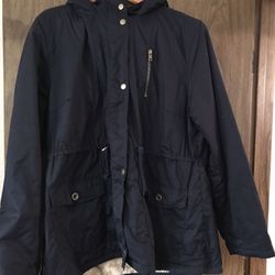 New Dark Blue Rain Coat