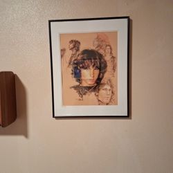 Jim morrison Picture Frame 