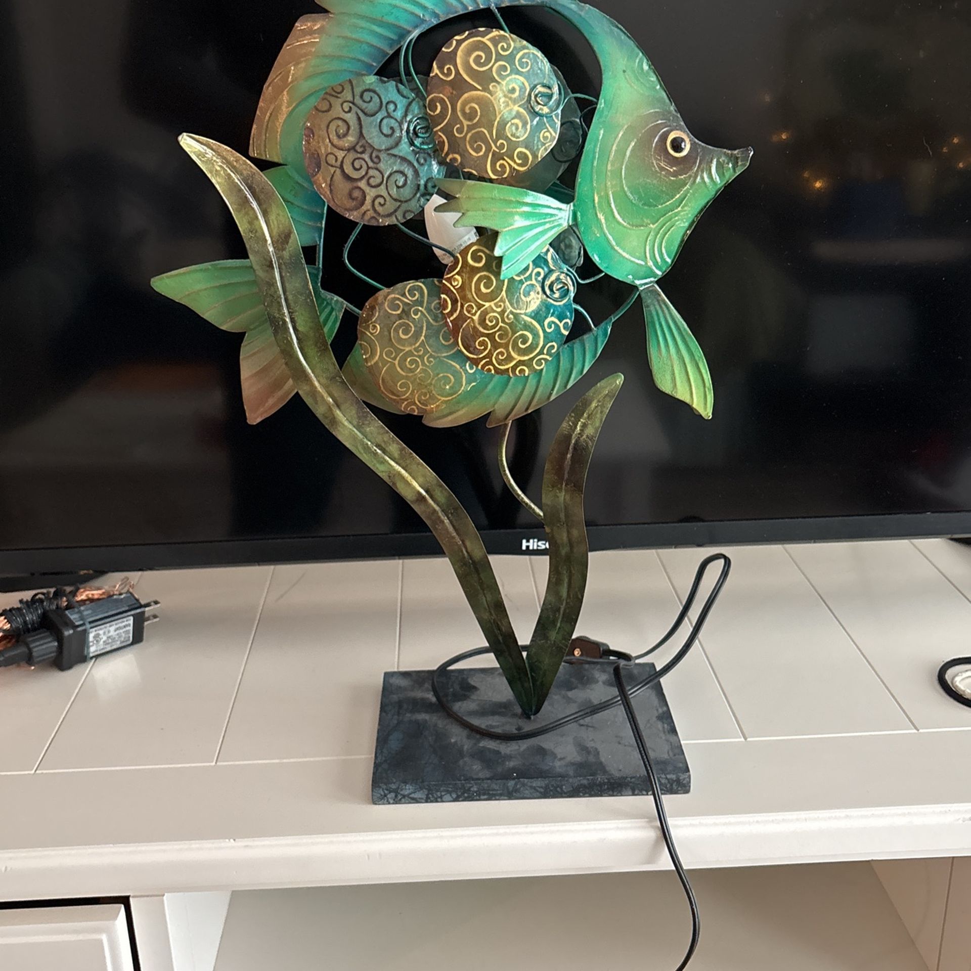 Fish Lamp Beach house Decor