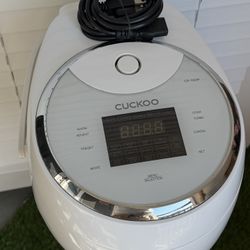 Cuckoo CR-1020F 10-Cup Micom Rice Cooker Multi-Cooker – Works Great, Pot Scratches