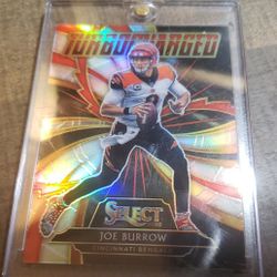 Joe Burrow Rookie Prizm SILVER 2020 Select Turbocharged Silver PRIZM Panini Cincinnati Bengals 