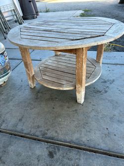 Wooden table