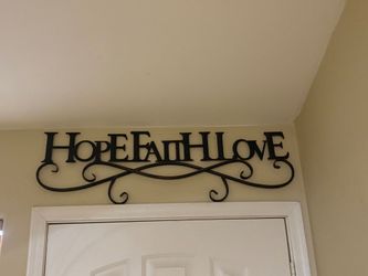Hope faith love