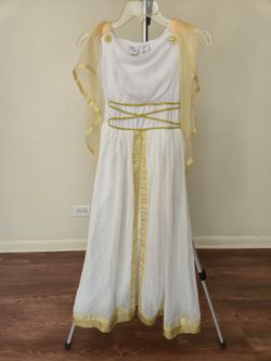 White Greek goddess costume