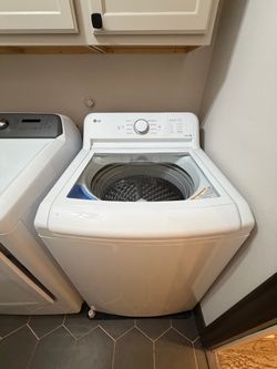 LG Top Load Washing Machine White