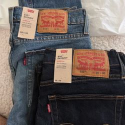 Men’s Levi Jeans 30x30 Brand New 