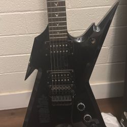 Dean Dimebag Darrell Razorback Six String Electric Guitar Floyd Rose J11120395