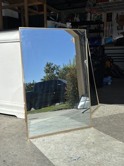 Gold & Rose Gold Modern Wall Mirrors