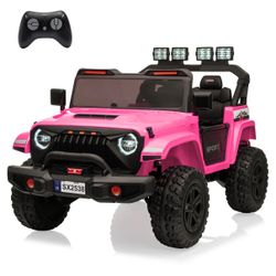 Garvee Ride - P Series: 24V Ride On Car, 4WD 2 Seater Kids' Electric Vehicle Truck 