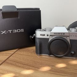 Fujifilm X-T30 II Silver Body Only
