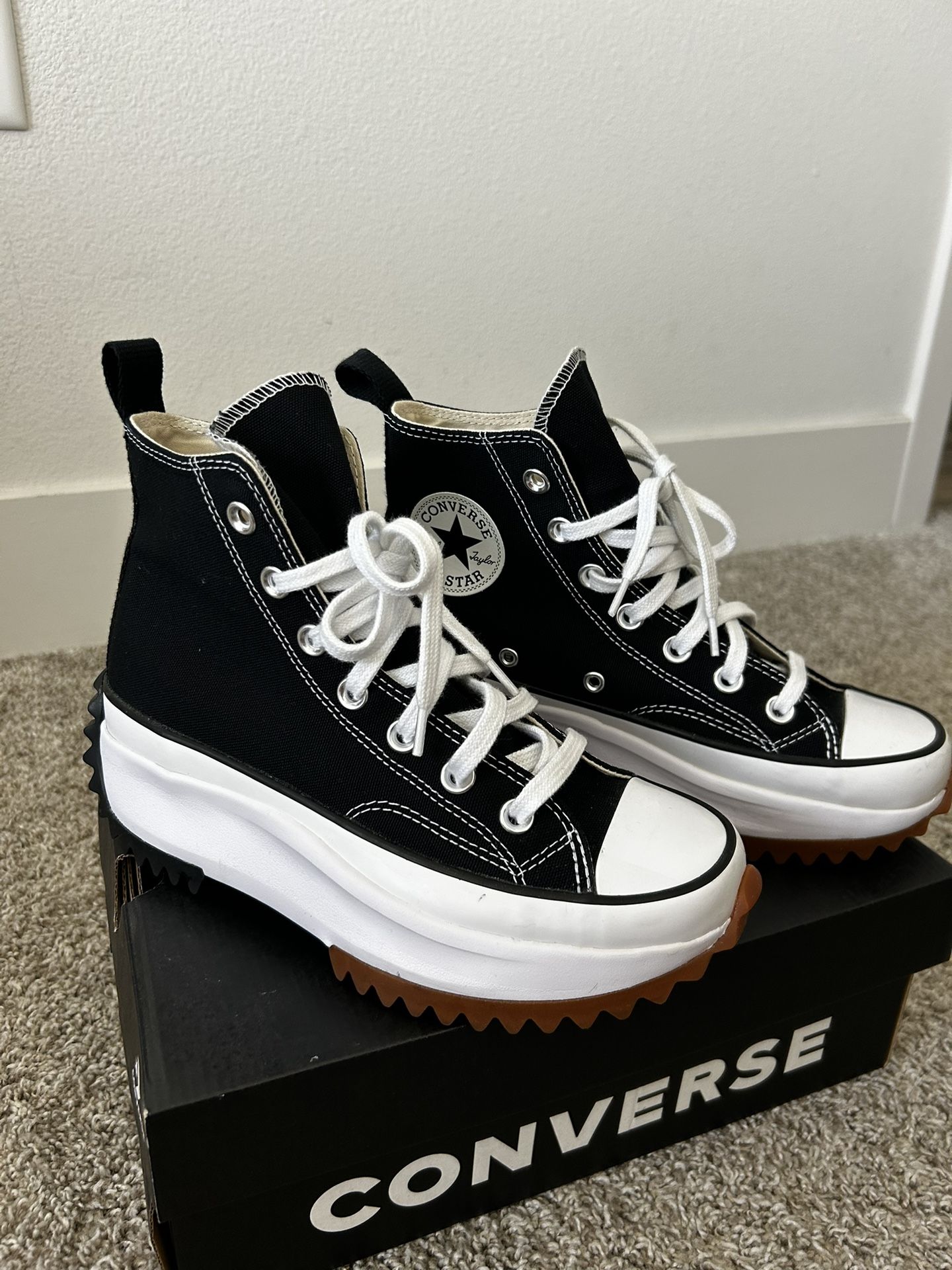Converse Run Star Hike Canvas Platform