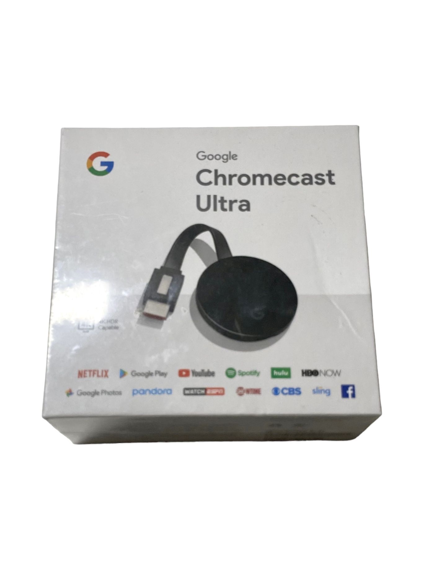 Brand New Google Chromecast Ultra 4K Digital Media Streamer Black (GA3A00403A14)